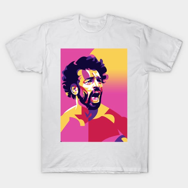 Mohamed Salah T-Shirt by RJWLTG